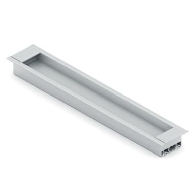 ANV 16-04 Ручка врезная L=200мм хром матовый Изготовление, ремонт, модернизация торговой и корпусной мебели в Москве - Система Nova Aristo