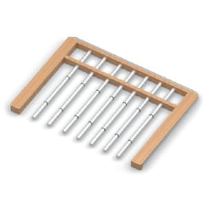 Изготовление, ремонт, модернизация торговой и корпусной мебели в Москве - Гардеробная система Aristo