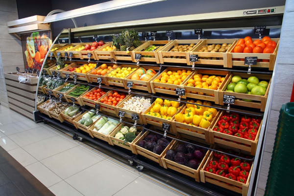 Мебель для отдела Овощей