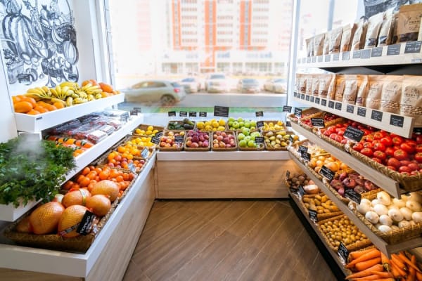 Мебель для отдела Овощей