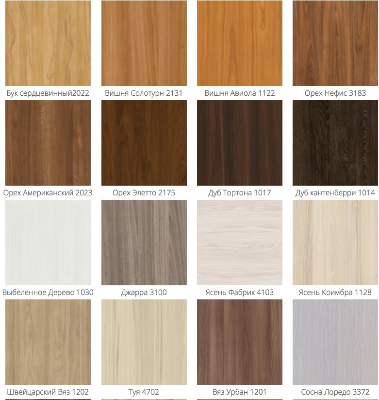 Образцы ЛДСП компании Невский Ламинат 2 Изготовление, ремонт, модернизация торговой и корпусной мебели в Москве - Образцы ЛДСП компании Невский Ламинат