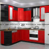 Кухня на заказ (МДФ) Красный