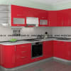 Кухня на заказ (МДФ) Красный