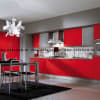 Кухня на заказ (МДФ) Красный