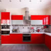 Кухня на заказ (МДФ) Красный