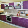 Кухня на заказ (МДФ) Сиреневый