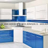 Кухня на заказ (МДФ) Голубой