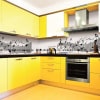Кухня на заказ (МДФ) Жёлтый