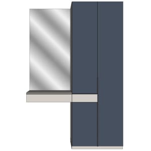 alpine-silk-wardrobe-2 Торговая и корпусная мебель,Шкафы-купе и Двери купе от производителя в Брянске. - Шкаф Альпийский Шёлк 2