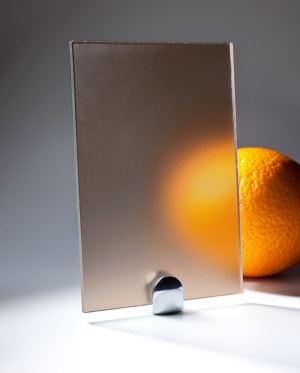 Стекло матовое бронза