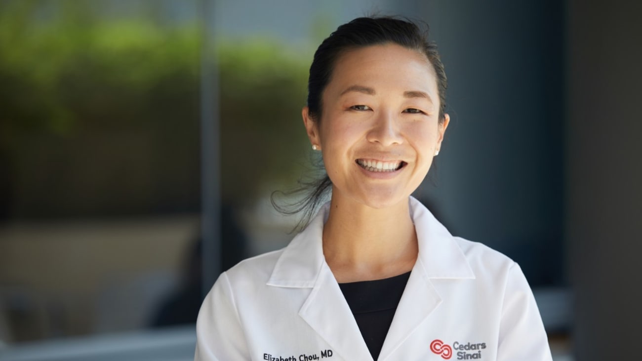 Elizabeth Chou, MD, a surgeon in the Division of Vascular Surgery, has authored or coauthored over 50 publications, abstracts and book chapters. Photo by Cedars-Sinai.
