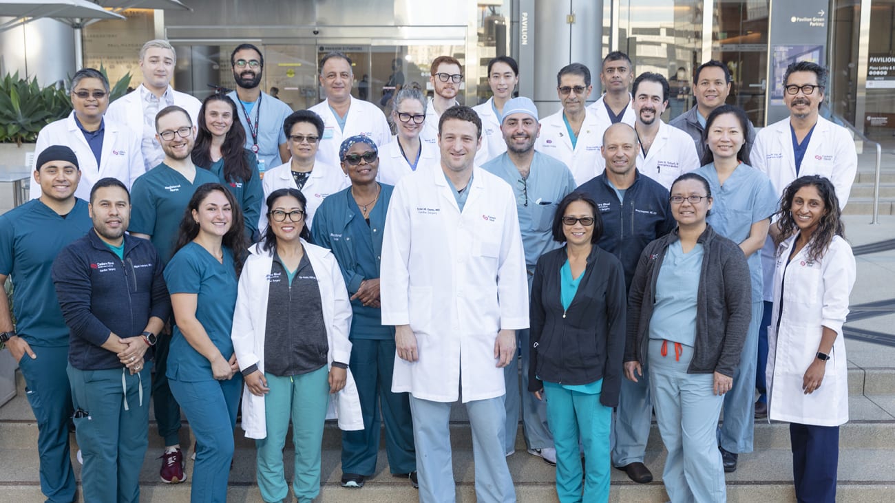 Professionals on the Smidt Heart Institute ECMO Program team earned a prestigious designation recognizing their dedication to providing exceptional patient care. Photo by Cedars-Sinai.