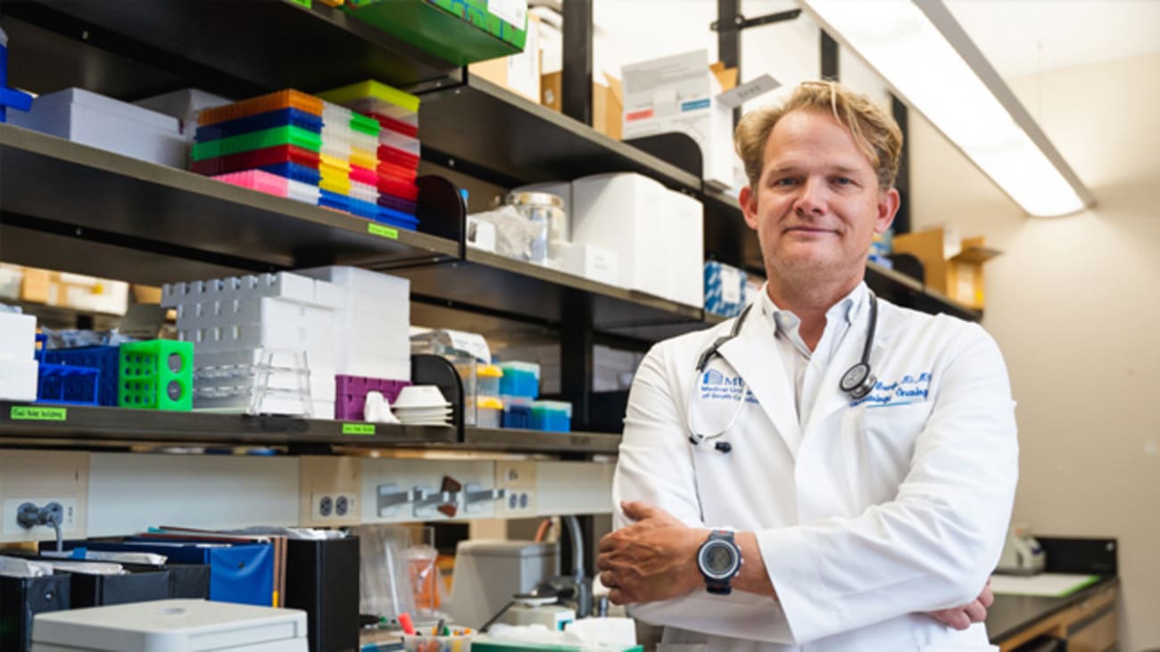 MUSC Hollings Cancer Center researcher and MUSC Health oncologist John Wrangle, M.D., developed the new combination along with colleague Mark Rubenstein, Ph.D.