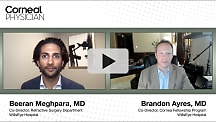 Part 6: Beeran Meghpara, MD and Brandon Ayres, MD discuss the use of cross linking in treatment of keratoconus.