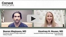 Part 12: Beeran Meghpara, MD and Kourtney Houser, MD discuss techniques for treating dry eye that have made a significant impact in her practice.