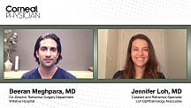 Part 23: Beeran Meghpara, MD, and Jennifer Loh, MD, discuss the light adjustable lens.