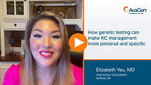 How genetic testing can make KC management more personal and specific