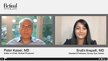 Peter Kaiser, MD, and Sruthi Arepalli, MD, discuss the relationship of IL-6 to macular edema and eye inflammation
