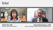 Diana Do, MD, and David Eichenbaum, MD, discuss complement inhibitors for geographic atrophy