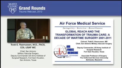 Grand Rounds: Global Reach and the Transformation of Trauma Care