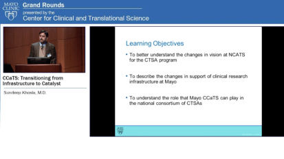Grand Rounds: CCaTs: Transitioning from Infrastructure to Catalyst
