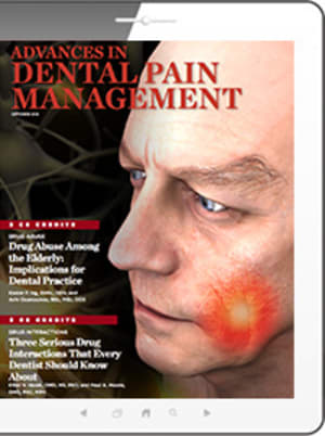 Advances in Dental Pain Management