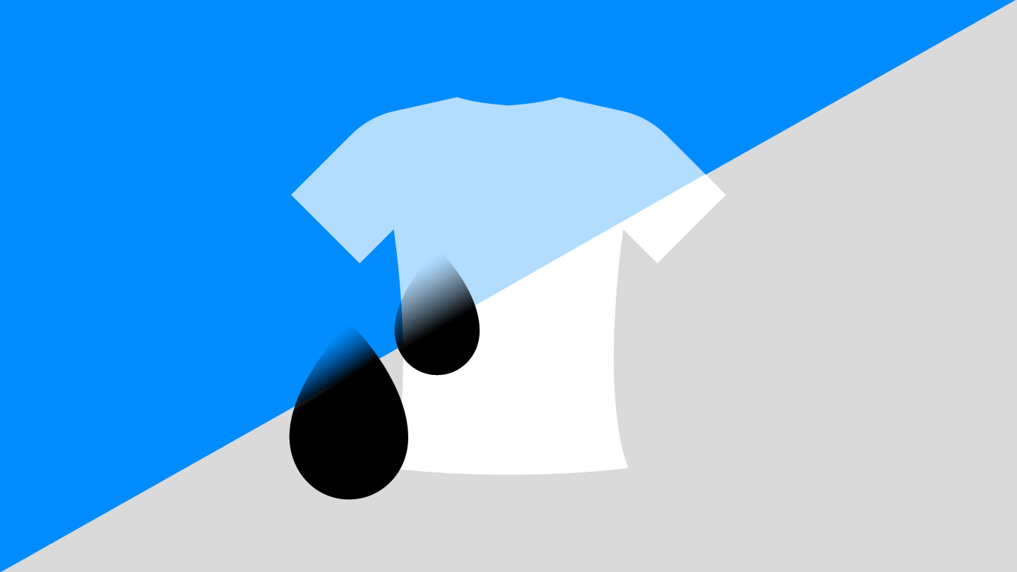Blue Light Breaks Down Stubborn Clothing Stains