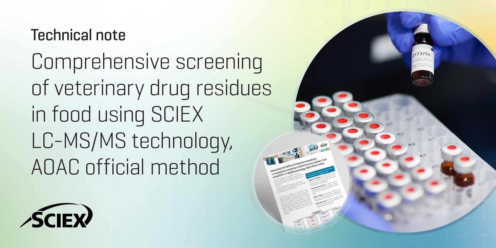 Method Package Streamlines Veterinary Drug Quantitation