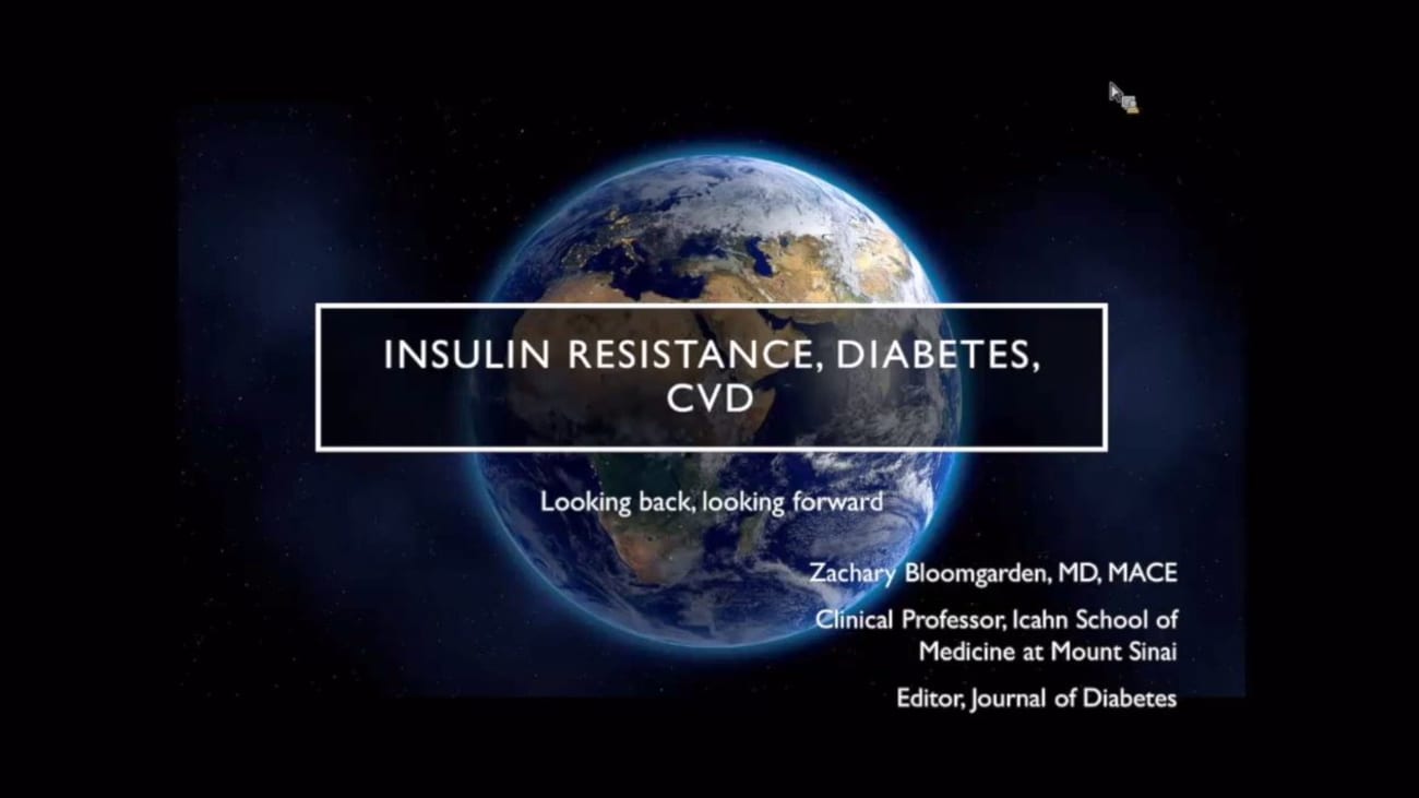 Insulin Resistance, Diabetes, and Cardiovascular Disease