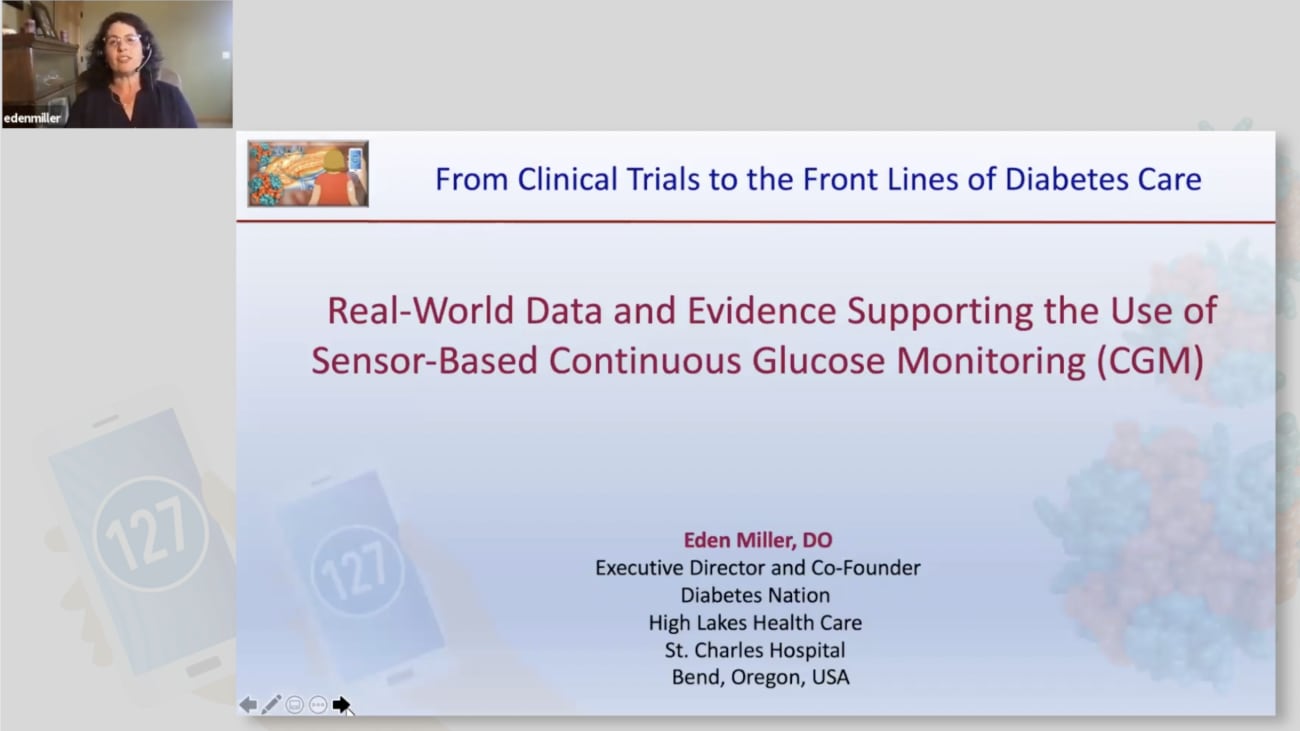 Real-World Data and Evidence Supporting the Use of Sensor-Based Continuous Glucose Monitoring (CGM) 