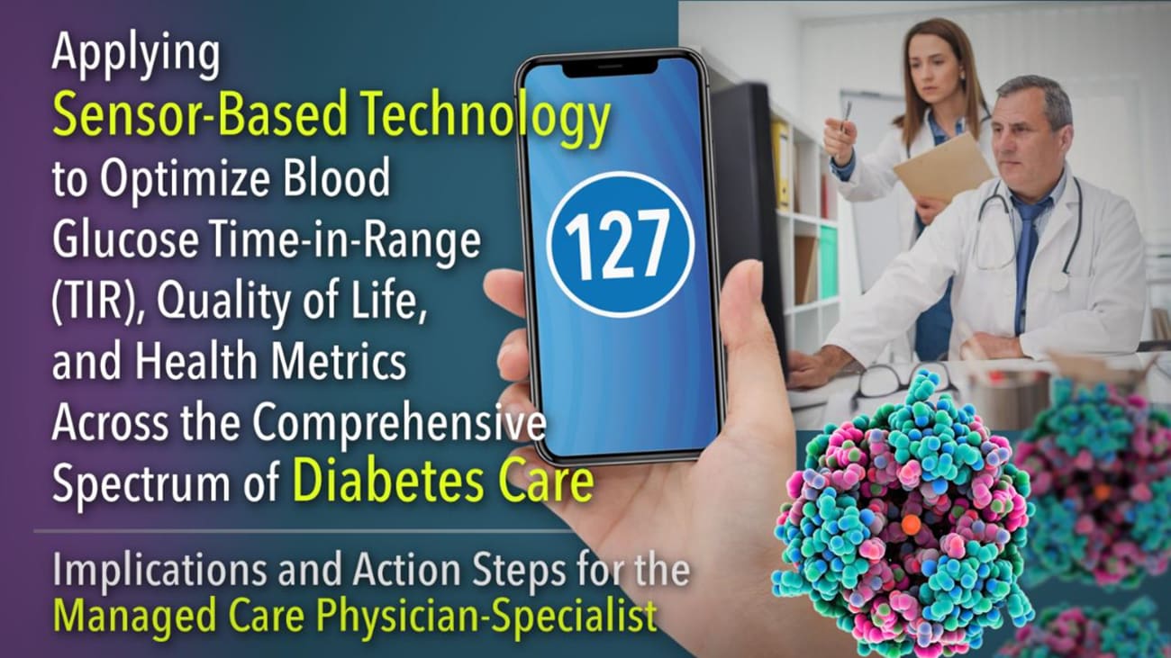 Applying CGM to Optimize Blood Glucose TIR, Quality of Life, and Health Metrics Across the Spectrum of Diabetes Care in the Managed Care Setting