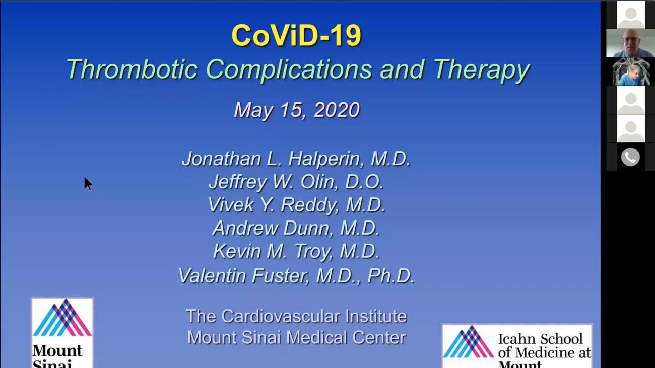 COVID-19: Thrombotic Complications and Therapy