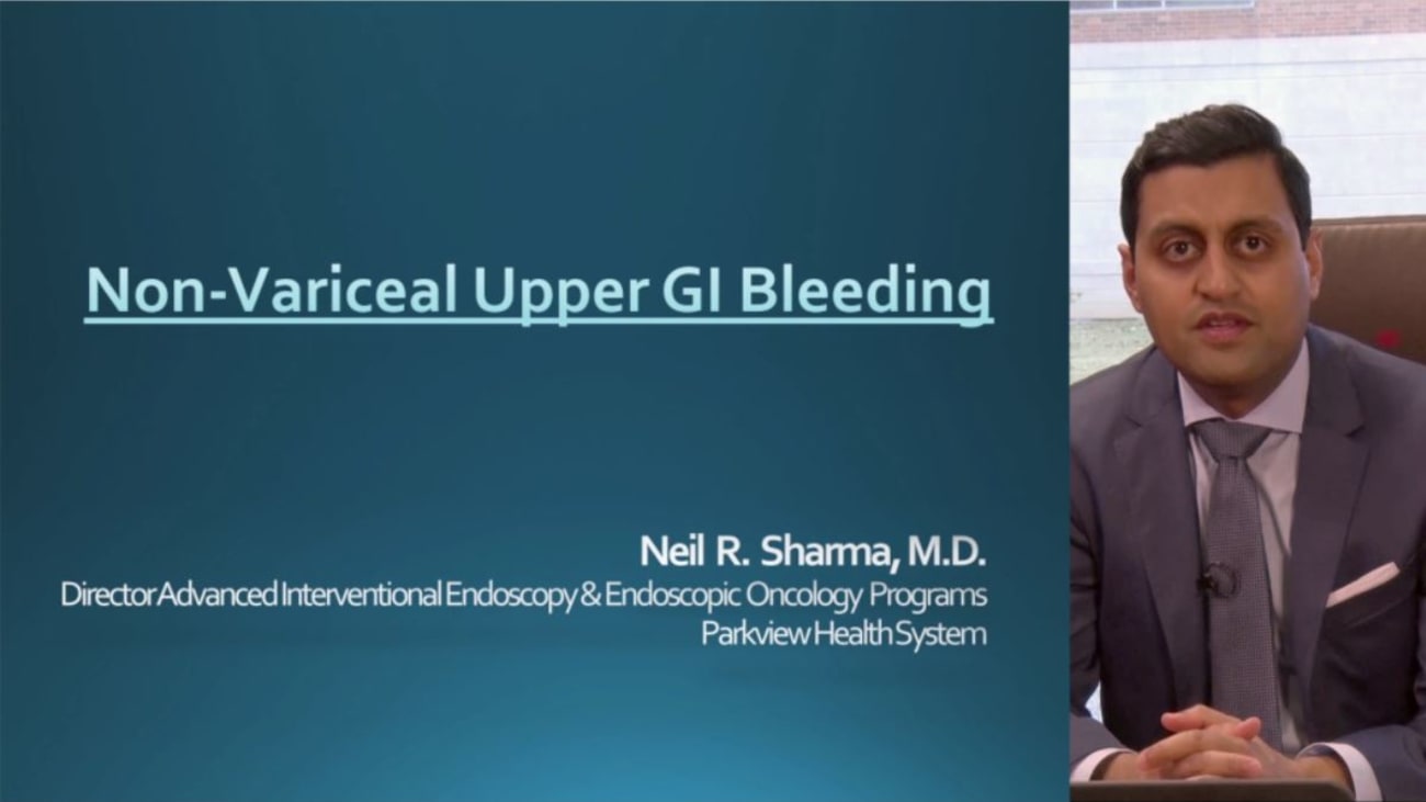 Non-Variceal Upper GI Bleeding