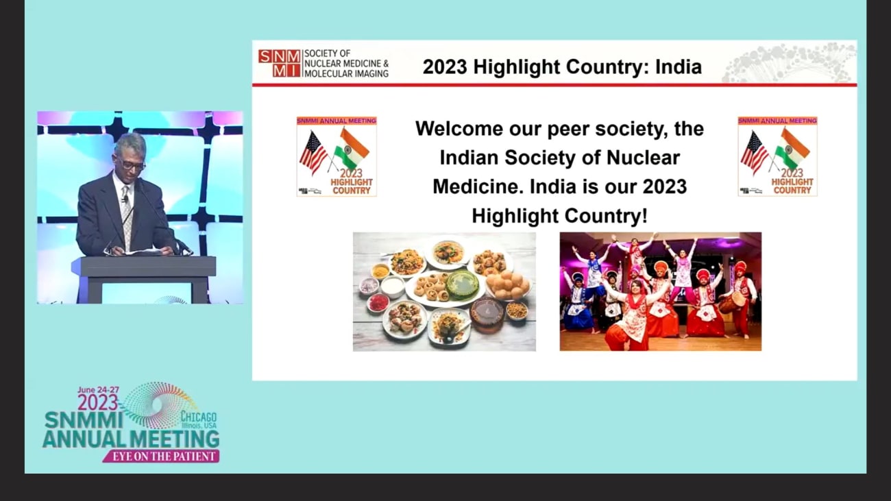 Annual Meeting of the Society of Nuclear Medicine and Molecular Imaging (SNMMI) featuring Munir Ghesani, MD, and Edward Wolin, MD