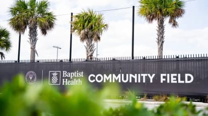 Baptist Health and Inter Miami CF Strengthen Partnership with Baptist Health Community Field 
