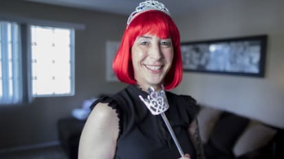 Patient's Costumes Raise Spirits During Chemo Recovery