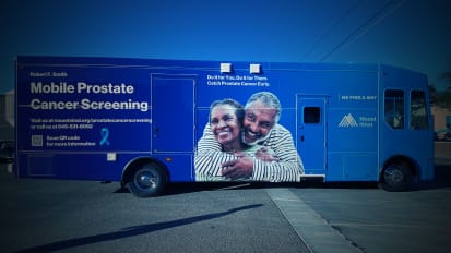The Mount Sinai Robert F. Smith Mobile Prostate Cancer Screening Unit Continues to Reach Black Men in Their Communities
