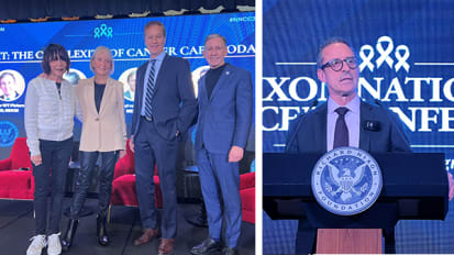 Cancer center director joins panel discussion at Nixon National Cancer Conference on the complexity of cancer care today