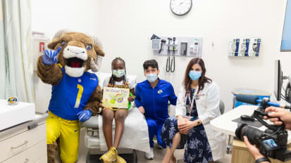 Pediatric Patient Victoria Coats Takes Cancer in Stride