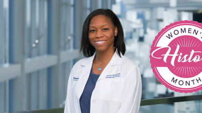 Orthopedic surgeon making a contribution to history as a woman in a male-dominated field