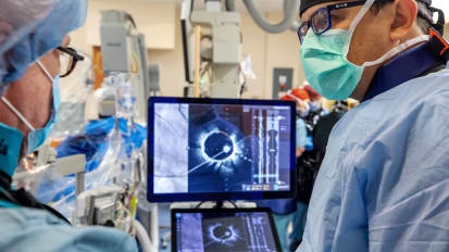 First Patient In The World Treated with New Intravascular Imaging Technology