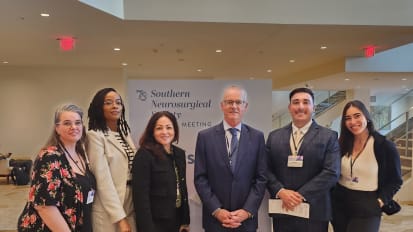Miami Neuroscience Institute Researchers Shared Their Research at the Annual Meeting of the Southern Neurosurgical Society