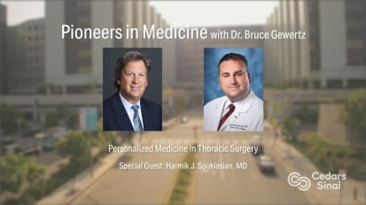 Personalized Medicine in Thoracic Surgery with Dr. Harmik J. Soukiasian