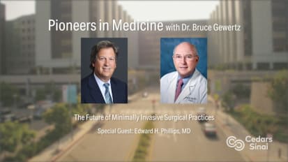 The Future of Minimally Invasive Surgical Practices with Dr. Edward Phillips | Pioneers in Medicine