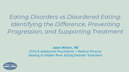 Eating Disorders vs Disordered Eating: Identifying the Difference, Preventing Progression, and Supporting Treatment