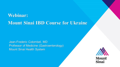Mount Sinai IBD Course for Ukraine