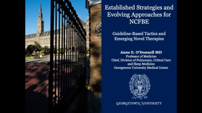 Established Strategies and Evolving Approaches for NCFBE<br><sub>Guideline-Based Tactics and Emerging Novel Therapies for Managing Bronchiectasis</sub>