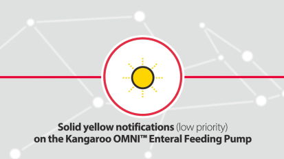 Solid yellow notifications on Kangaroo OMNI™