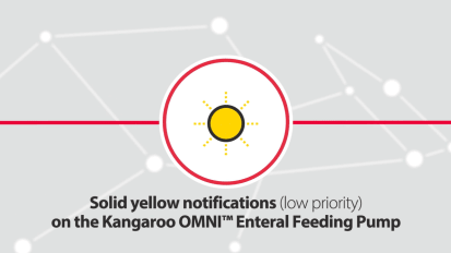 Blinking yellow notifications on Kangaroo OMNI™