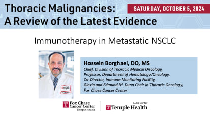 Immunotherapy in Metastatic NSCLC